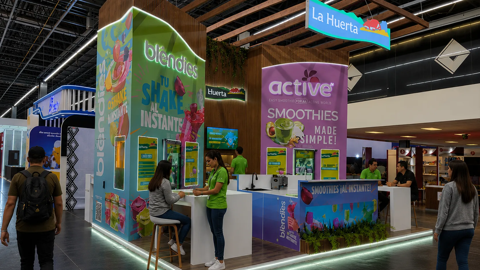 Stand experiencial en feria